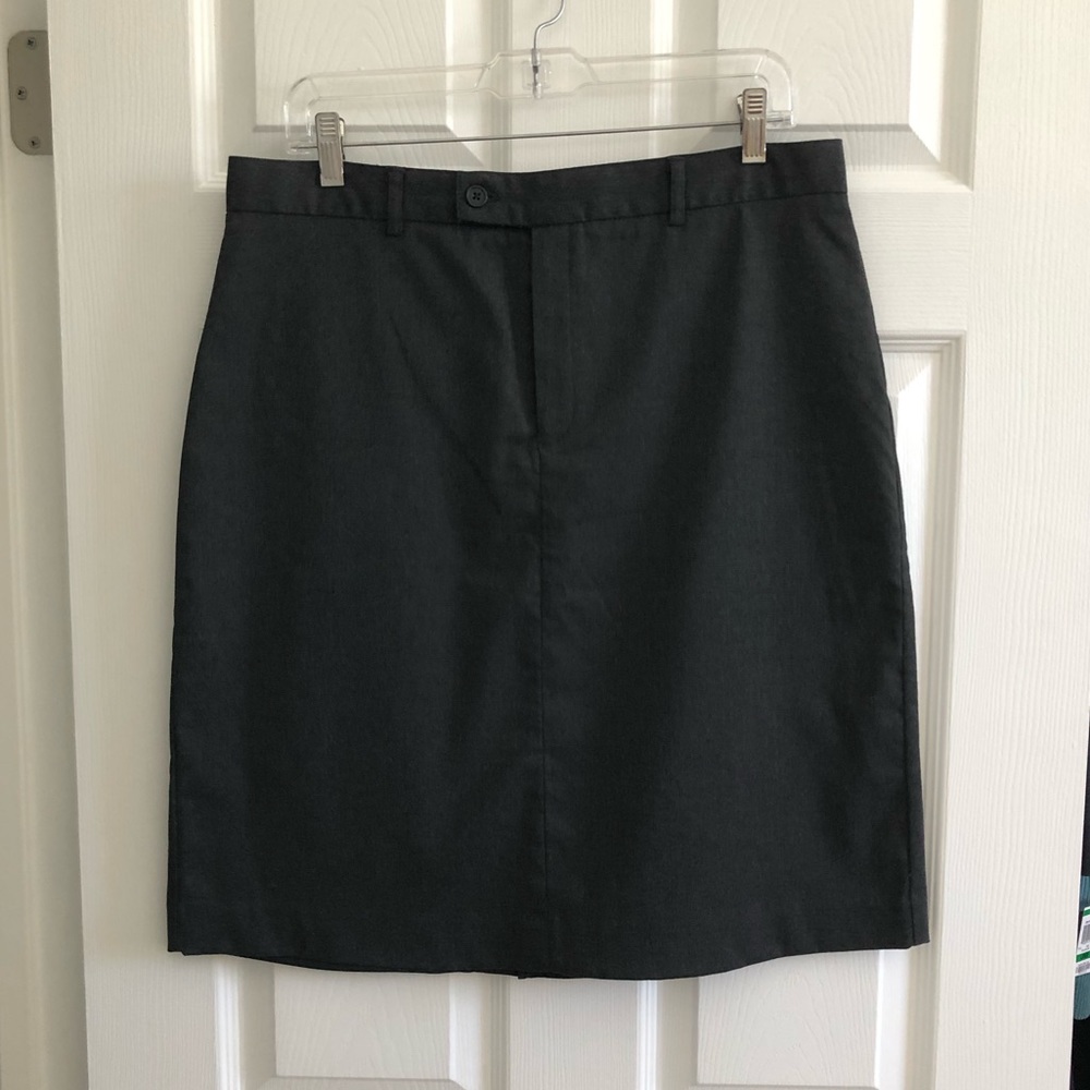 Old Navy A-line/Straight Skirt -Charcoal Gray
